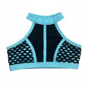 Cosi G Kids Blue and Black Dancewear Top